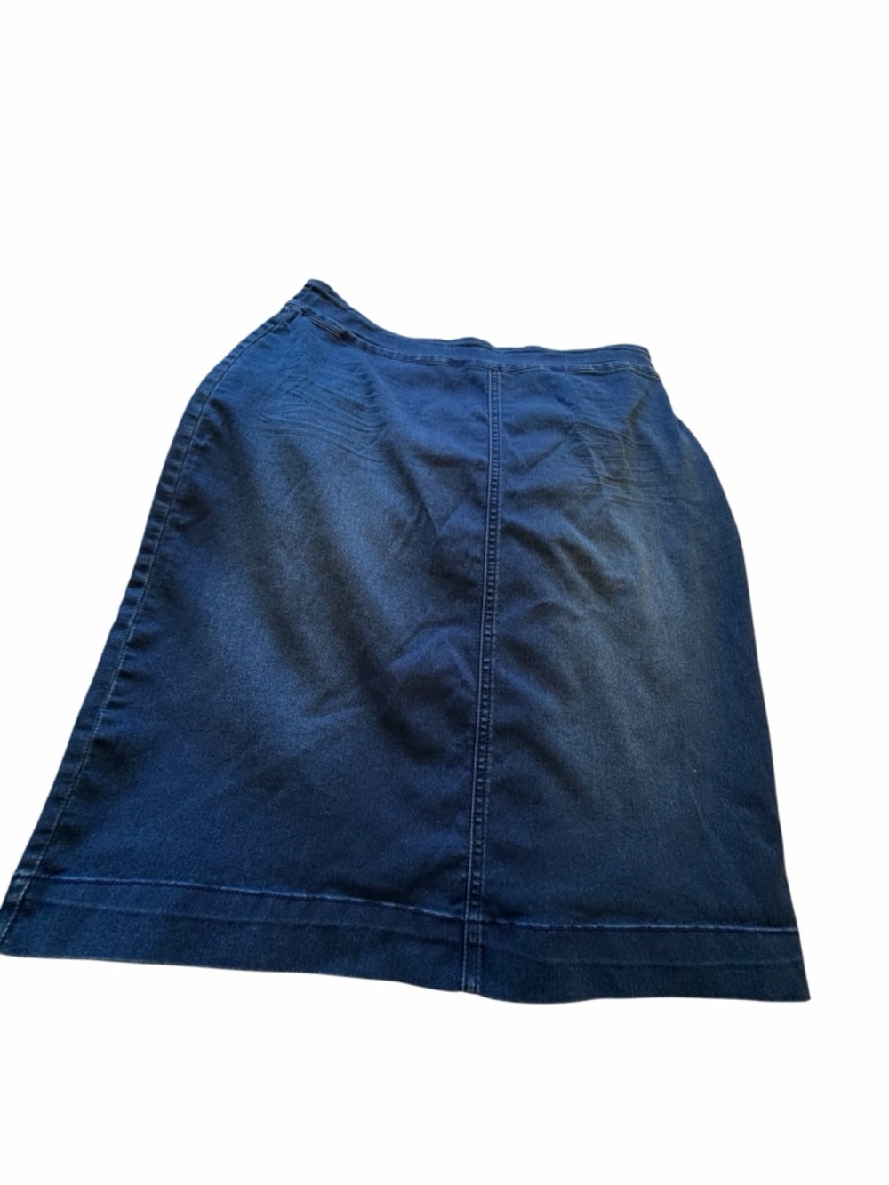 DC Jeans Comfy Stretchy-Elastic Waist-Denim Skirt-Size 16